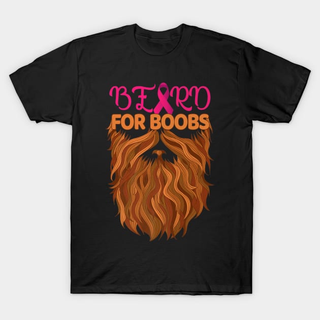 Beard For Boobs T-Shirt by KitsuneMask